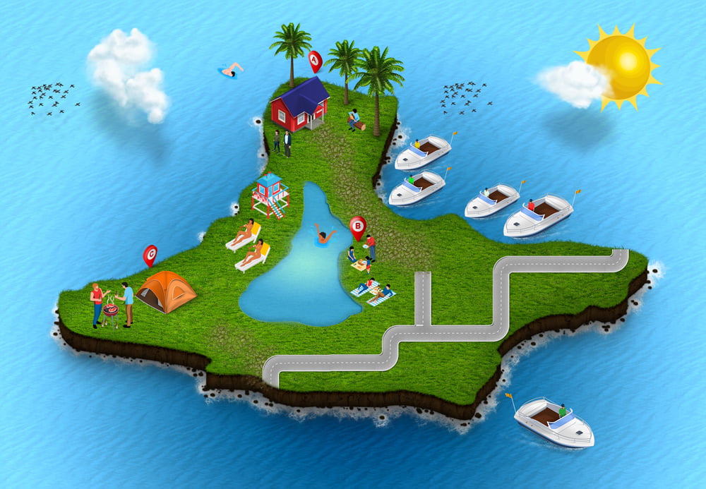 Hărți 3D personalizate