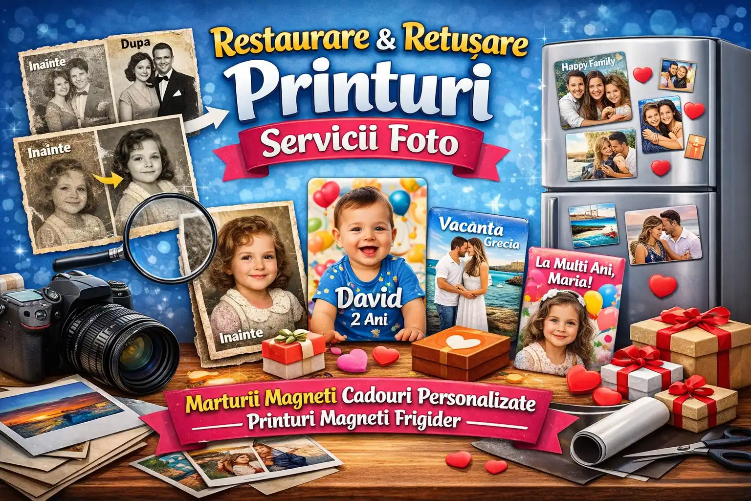 Restaurare Retusare Printuri Servicii Foto
