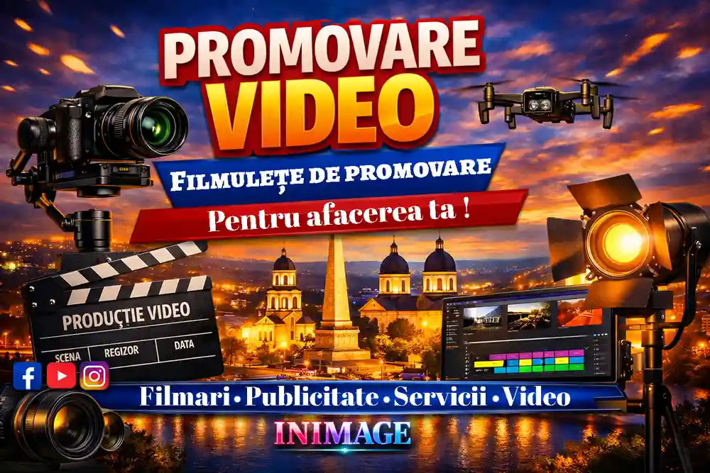 Filmulețe de promovare pentru afacerea ta. Producție Video,Filmări, Servicii Video Promovare, Publicitate Video Focsani Romania