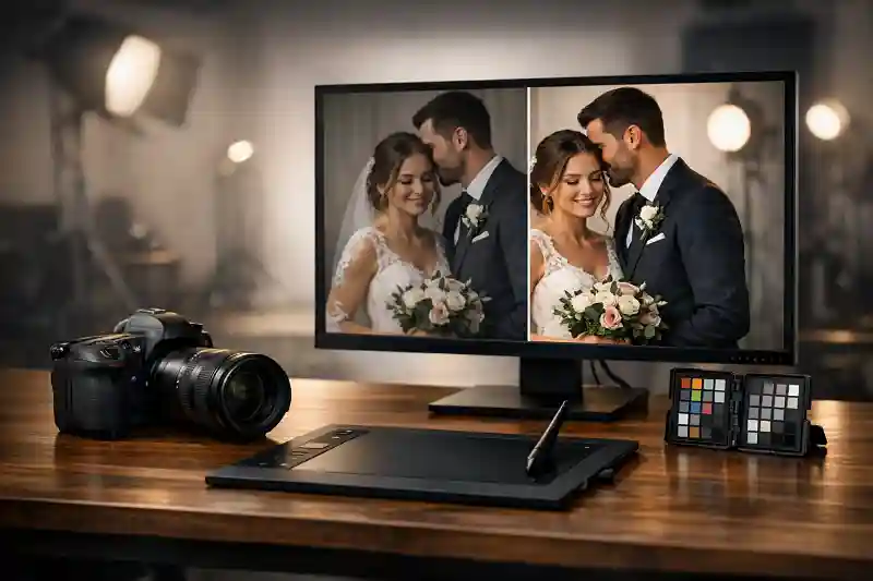 retusare poze nunta reparare fotografii deteriorate fotografii nunta stricate