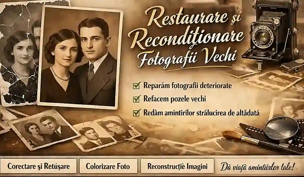 restaurare fotografii vechi